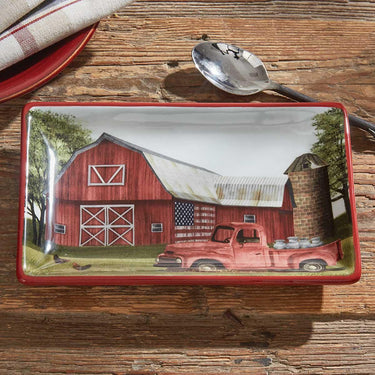 Life On The Farm Spoon Rest - Set of 2 Park Designs - The Fox Decor